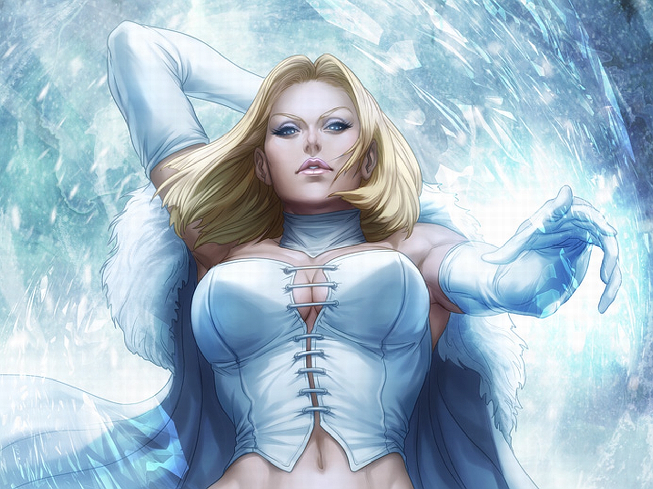 Emma frost cartoon