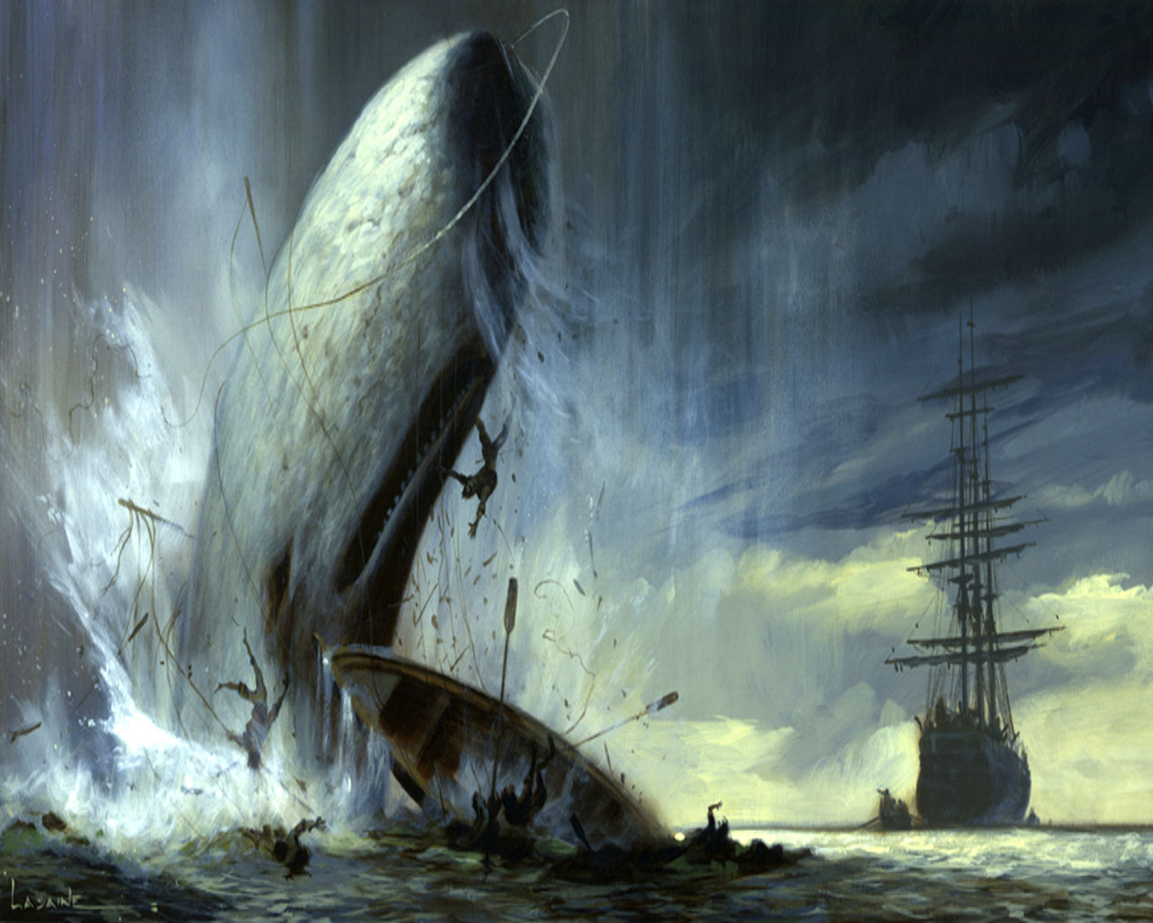Moby dick the pequod