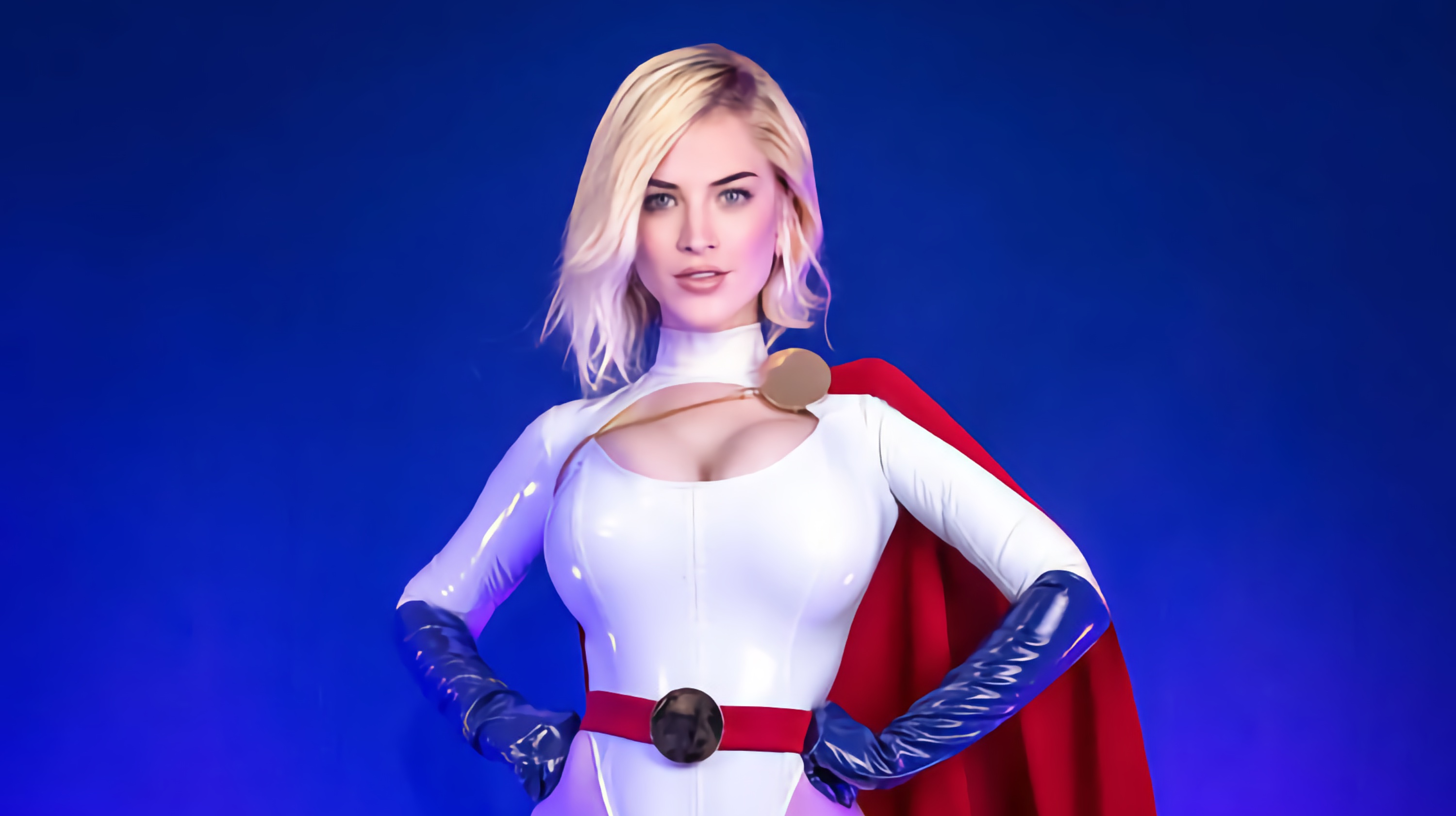 Power girl cosplay