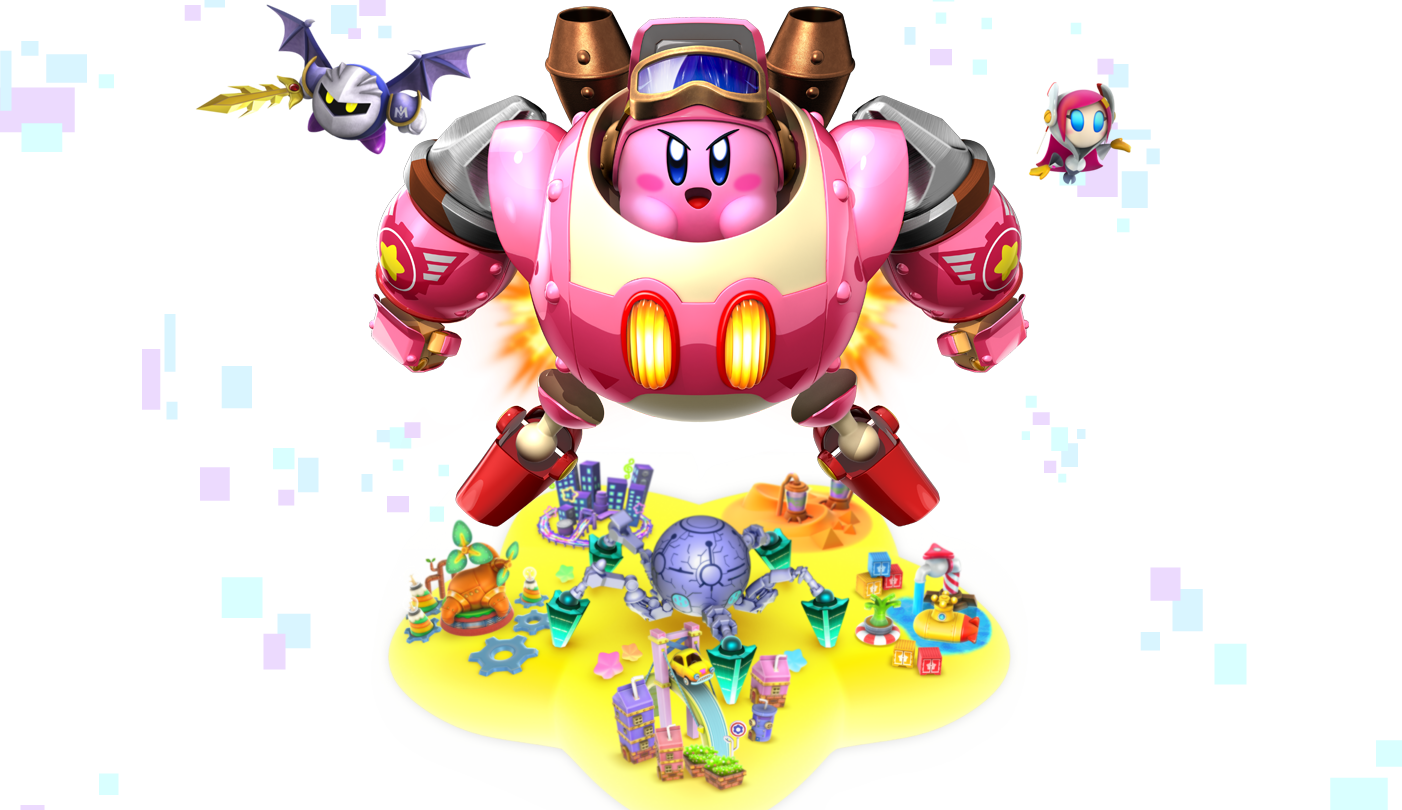 video game Kirby: Planet Robobot Kirby Mech animation Image