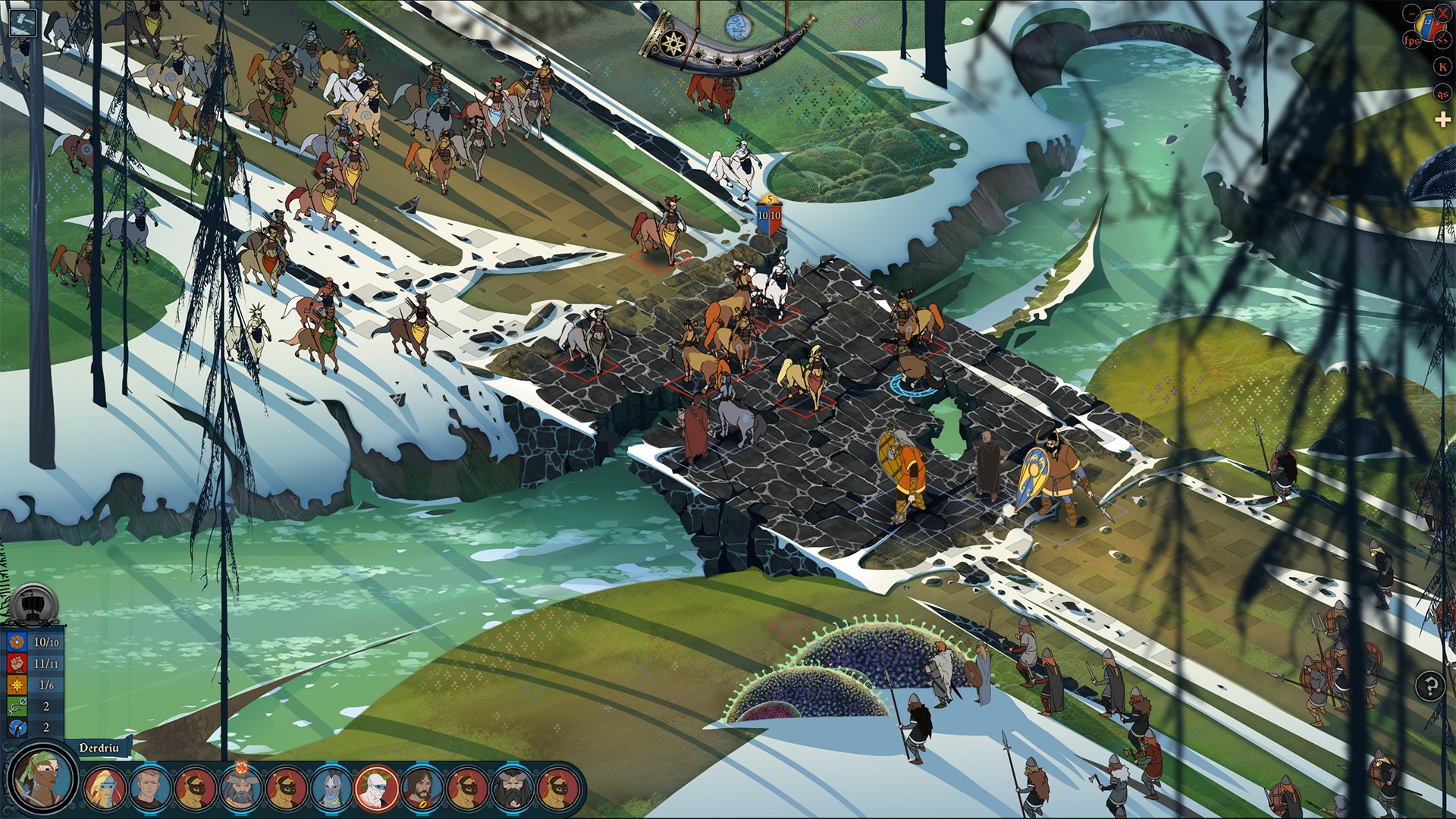 video game The Banner Saga 2 Strategy gameplay fantasy Image