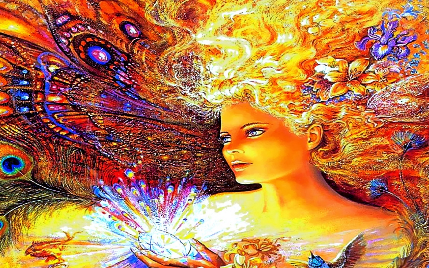 Josephine Wall Painting Image Abyss