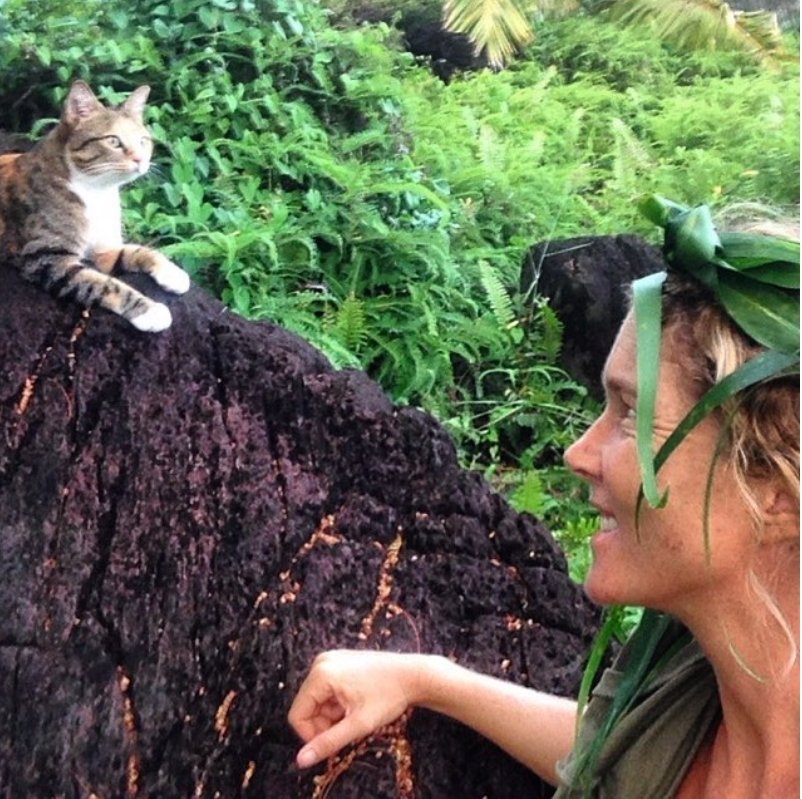  Captain Lizzy Clark and Amelia the cat