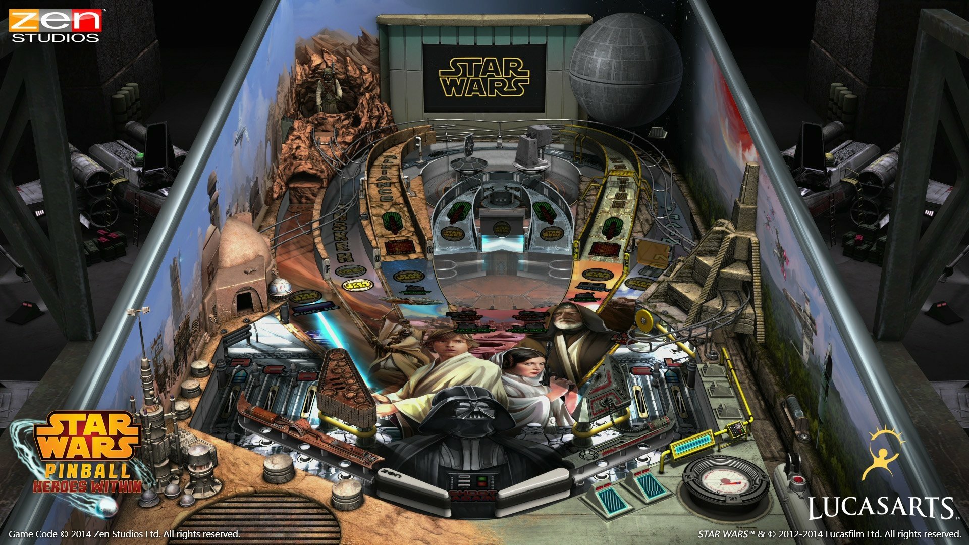 video game Star Wars Pinball 4 Image