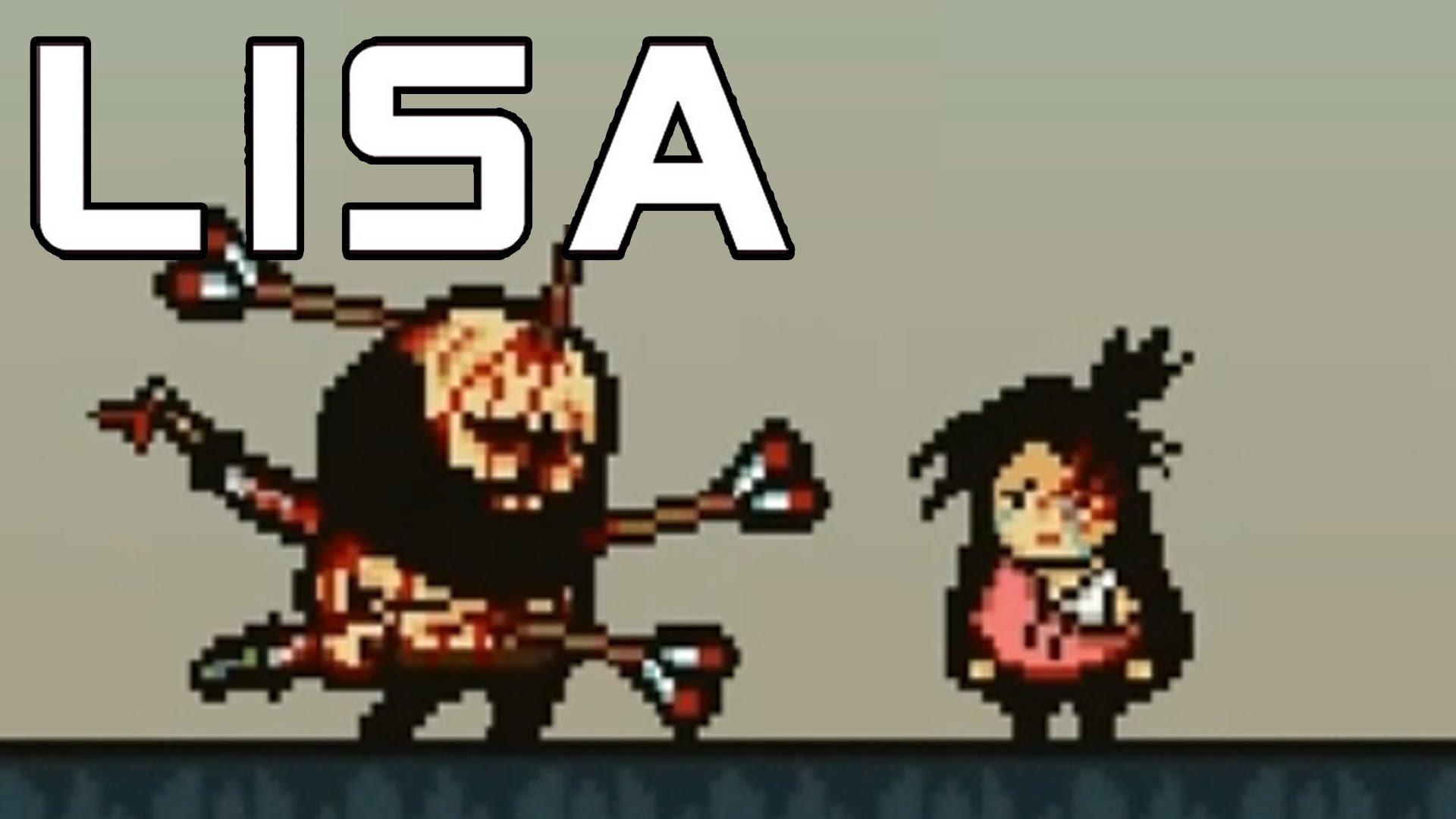 video game LISA pixel art characters indie game Image