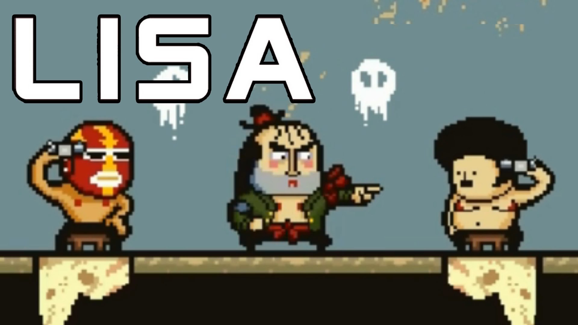 video game LISA pixel art characters indie game Image