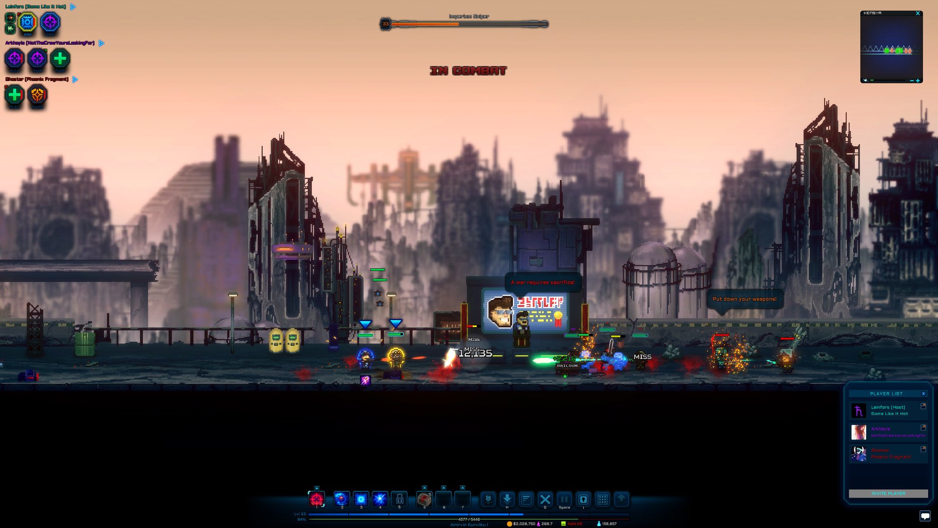 video game Pixel Privateers Action cyberpunk cityscape Image