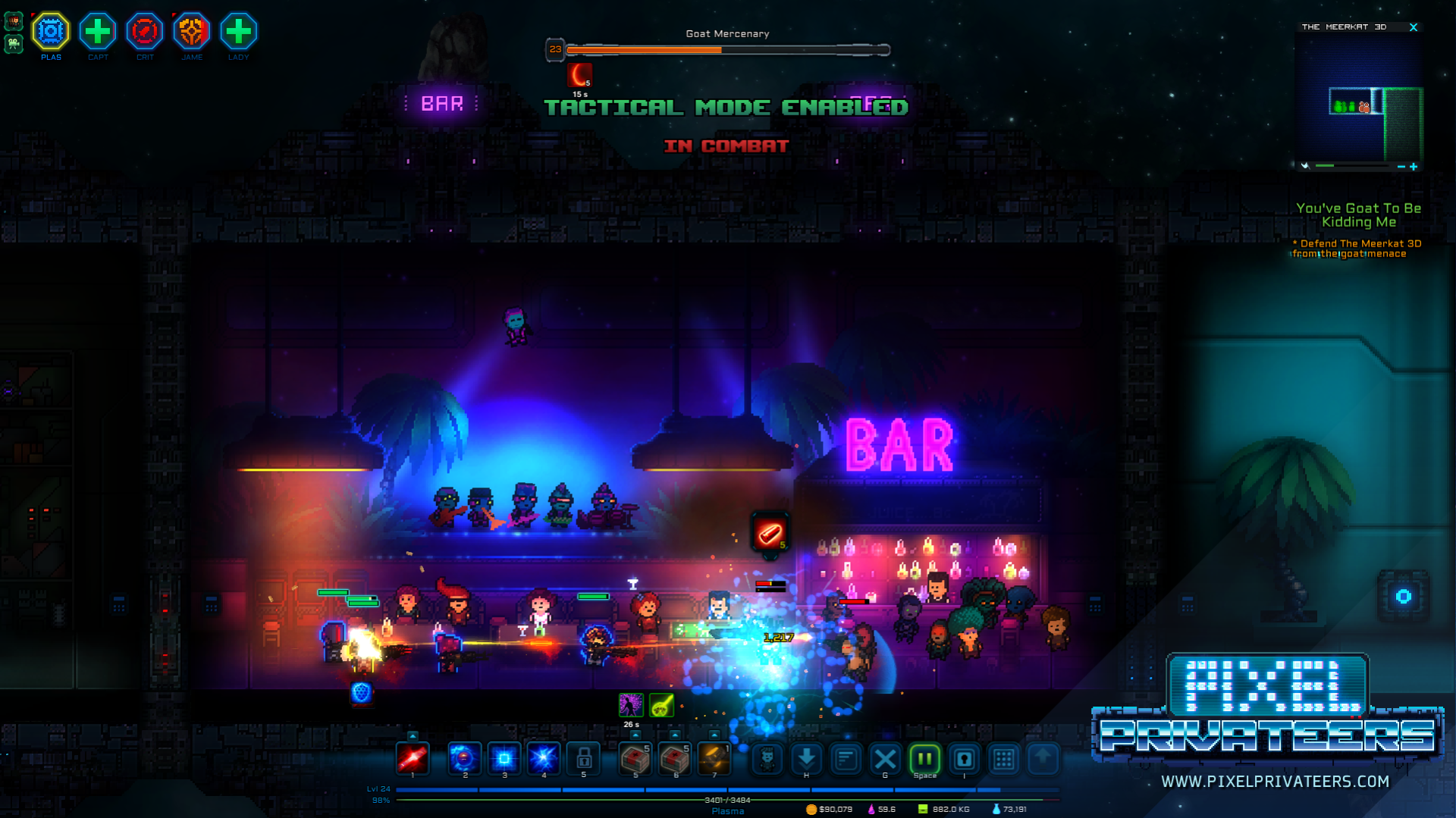 video game Pixel Privateers pixel art Action bar Image