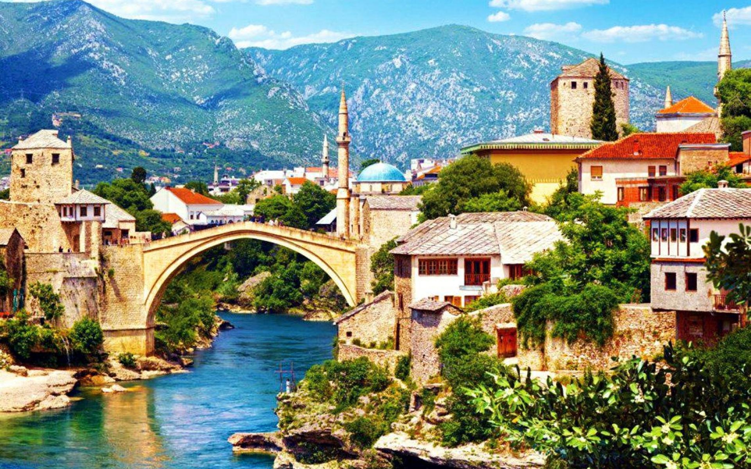 Old Town Mostar in Bosnia