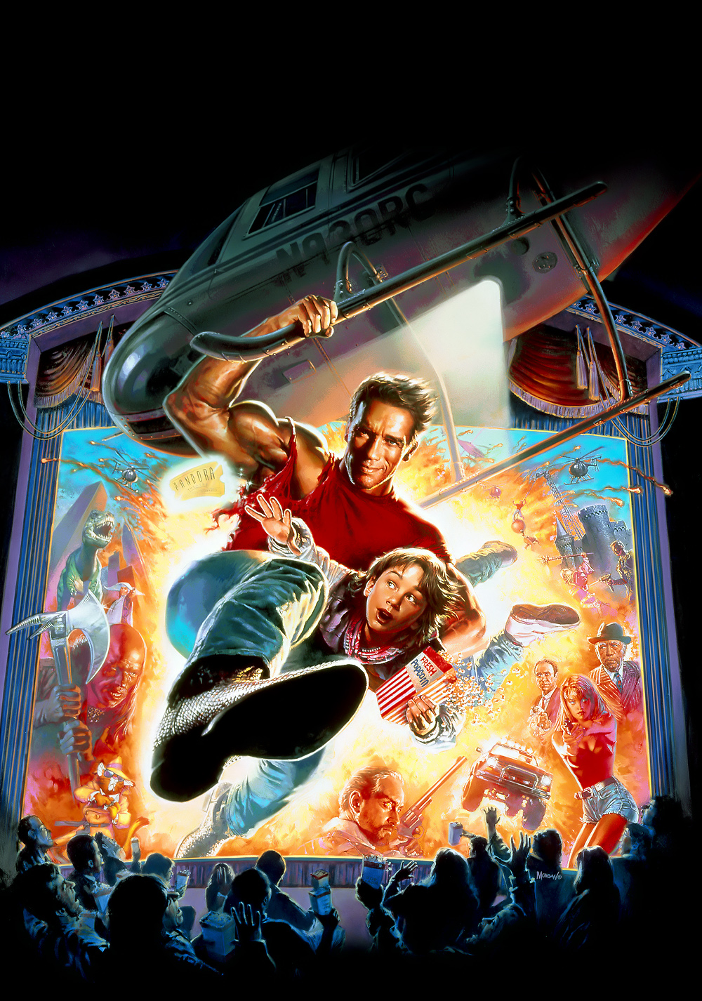 Action hero. Last Action Hero 1993. Последний киногерой фильм 1993. Последний герой боевика 1993. Арнольд Шварценеггер киногерой.