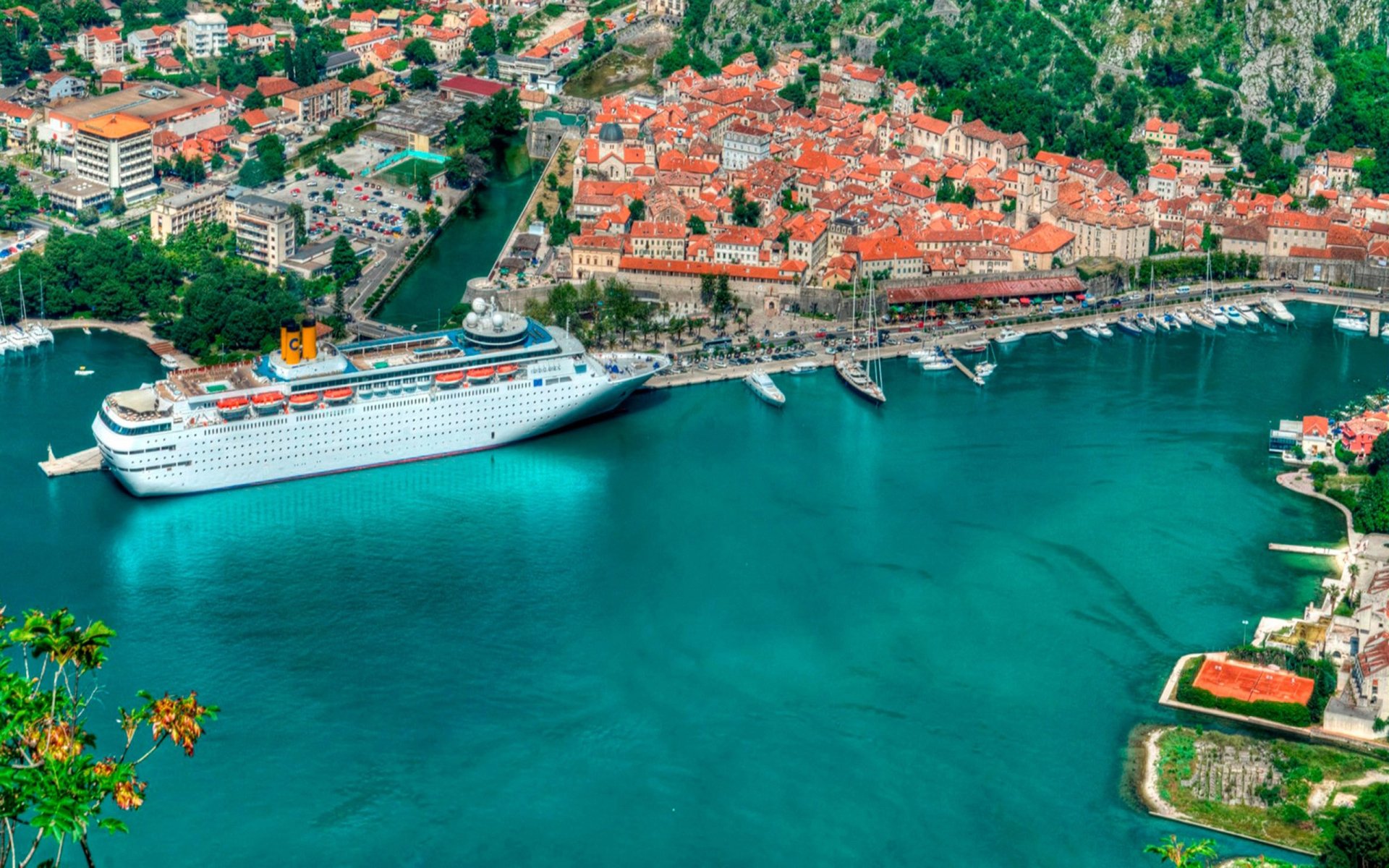 Cruise Ship in Montenegro Image ID 10526 Image Abyss