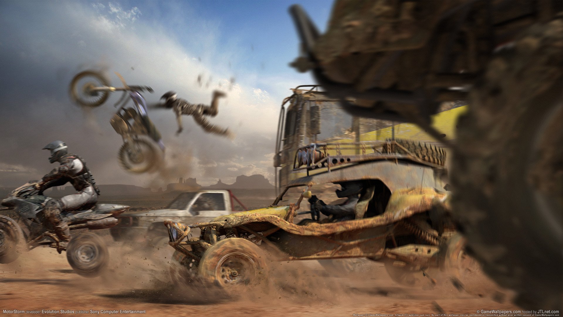 video game MotorStorm: Pacific Rift Image