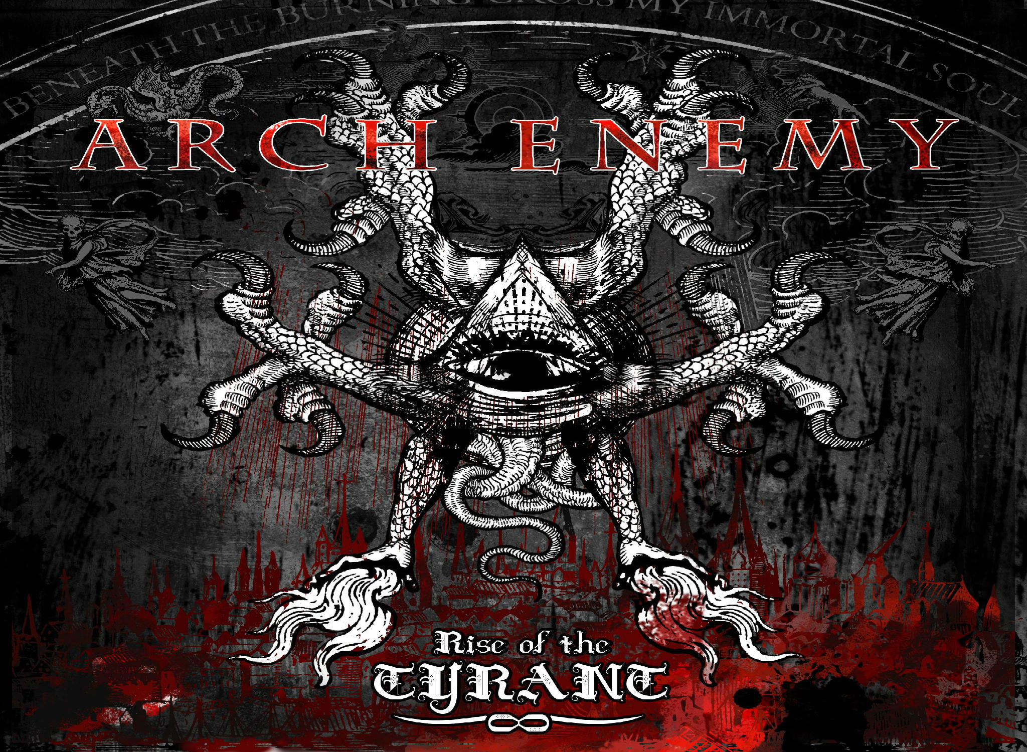 Enemy альбом. Arch Enemy обложки групп. Группа Arch Enemy 2005. Arch Enemy дискография. Хеви метал обои.