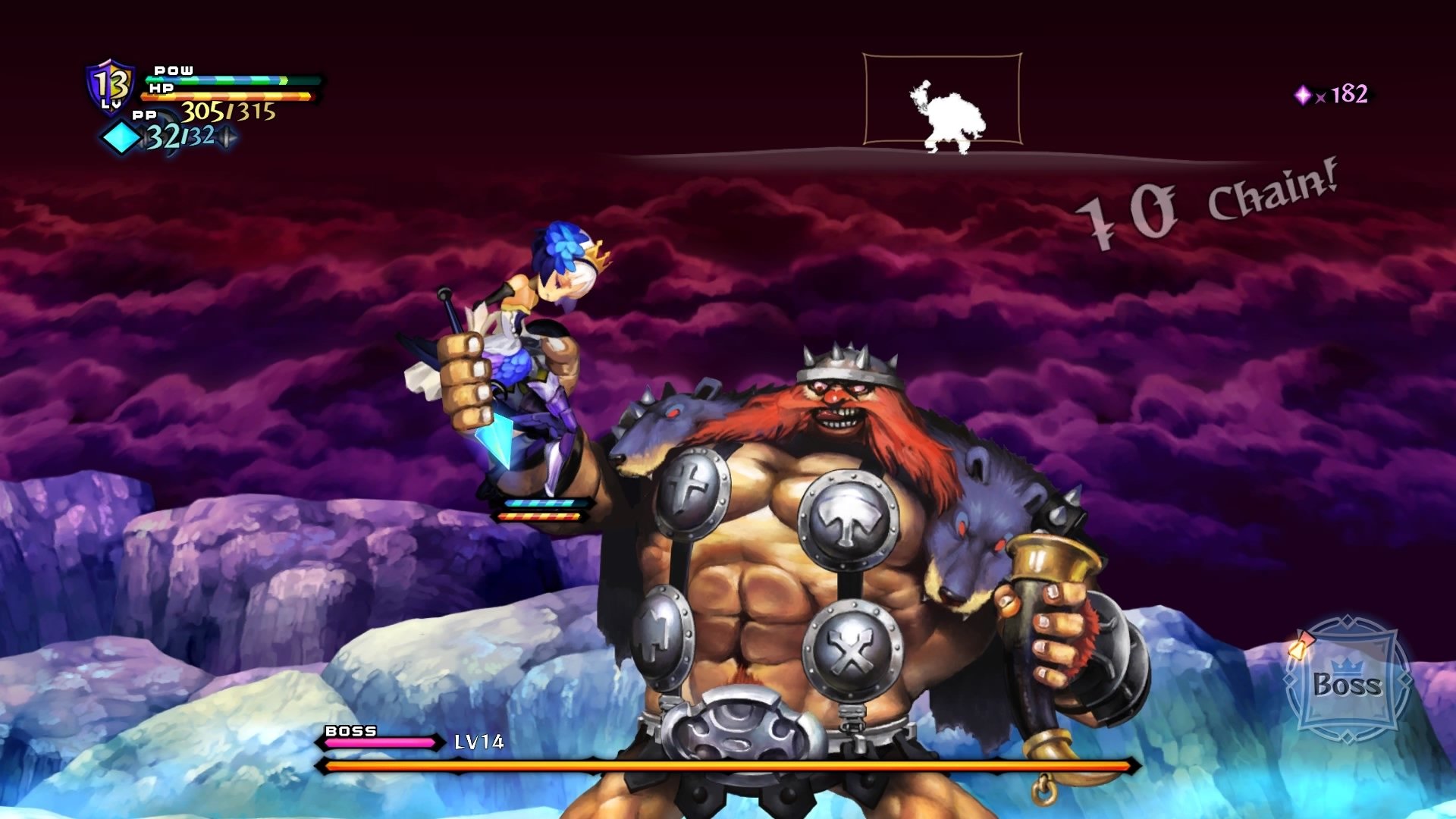 video game Odin Sphere Leiftrasir character battle fantasy boss fight Image