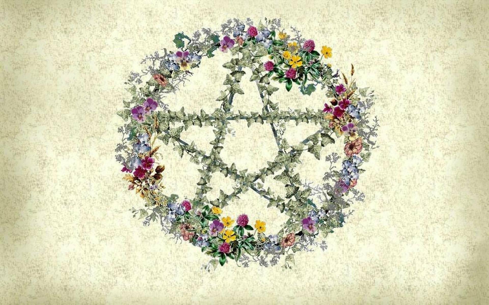  Flowery Pentagram