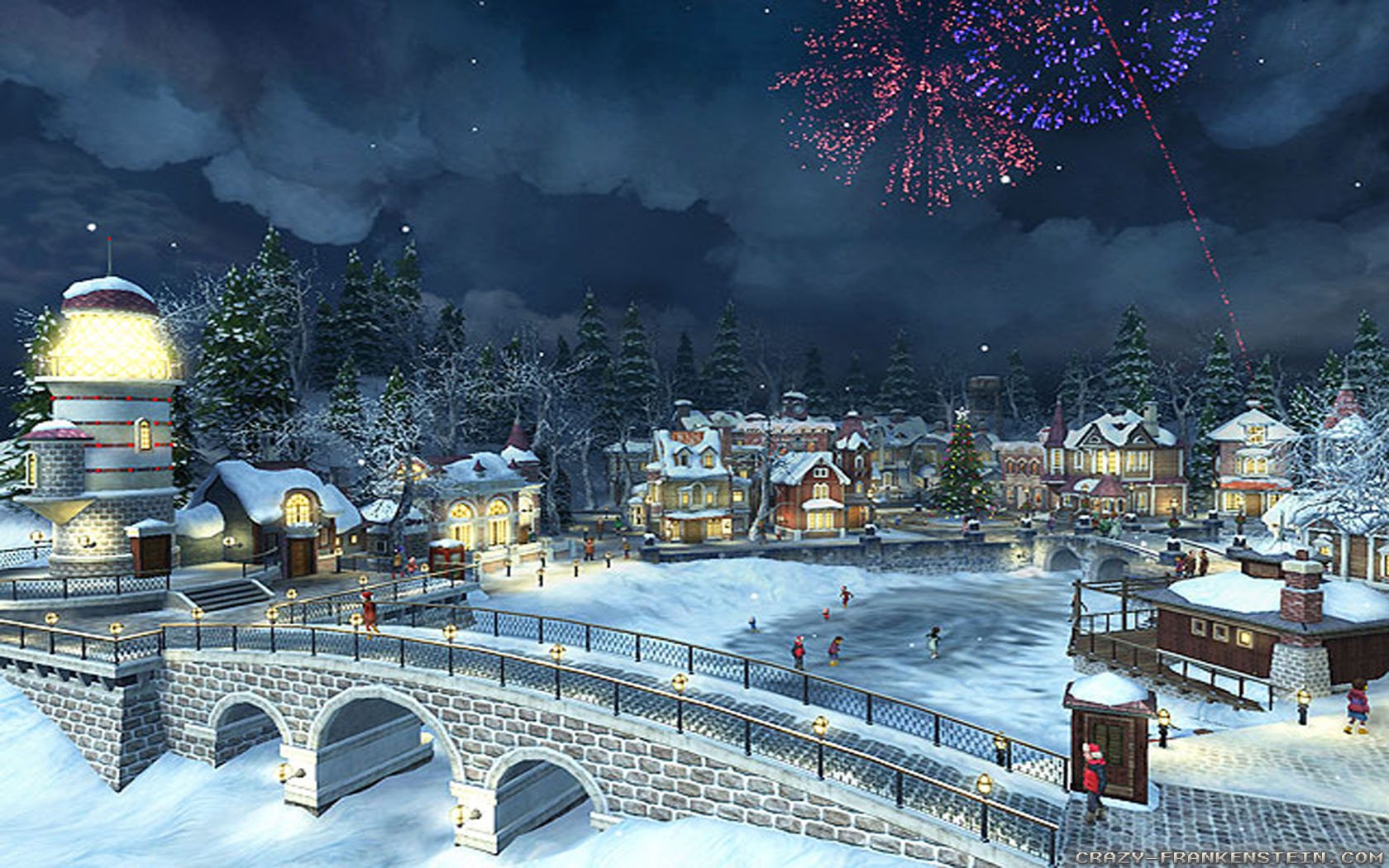 Winter Village Image ID 11399 Image Abyss
