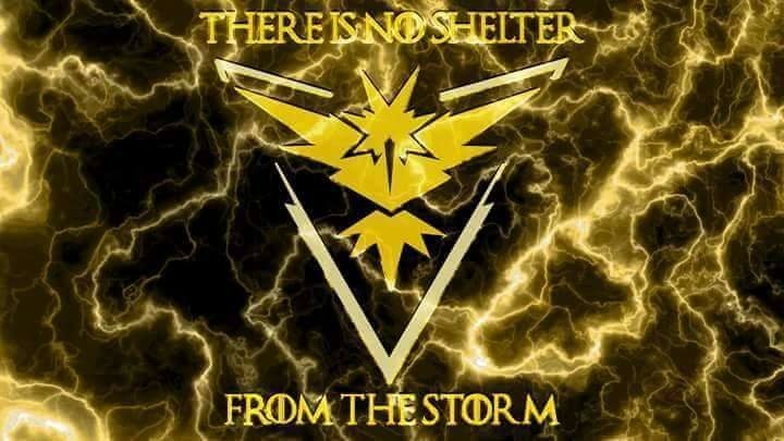 Team Instinct Pokemon Go video game Image