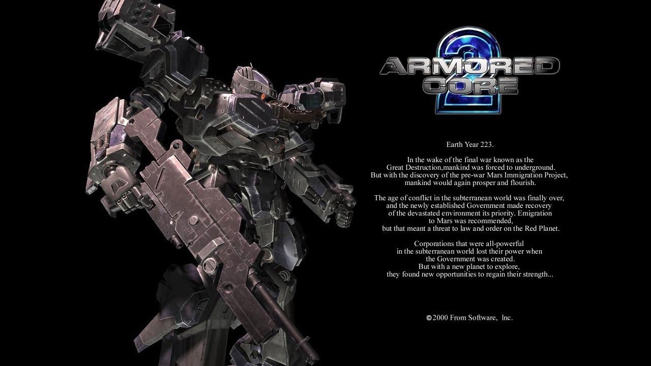 video game Armored Core 2 Image