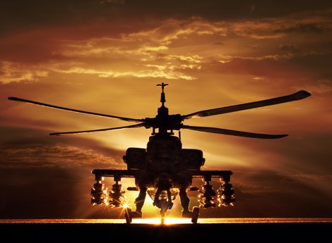military Boeing Ah-64 Apache Image