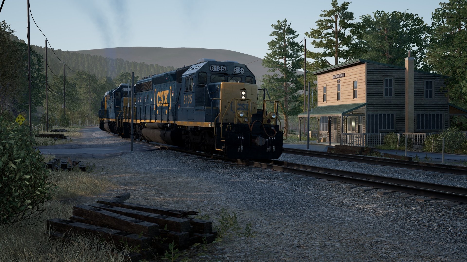 video game Train Sim World: CSX Heavy Haul train locomotive railroad Image
