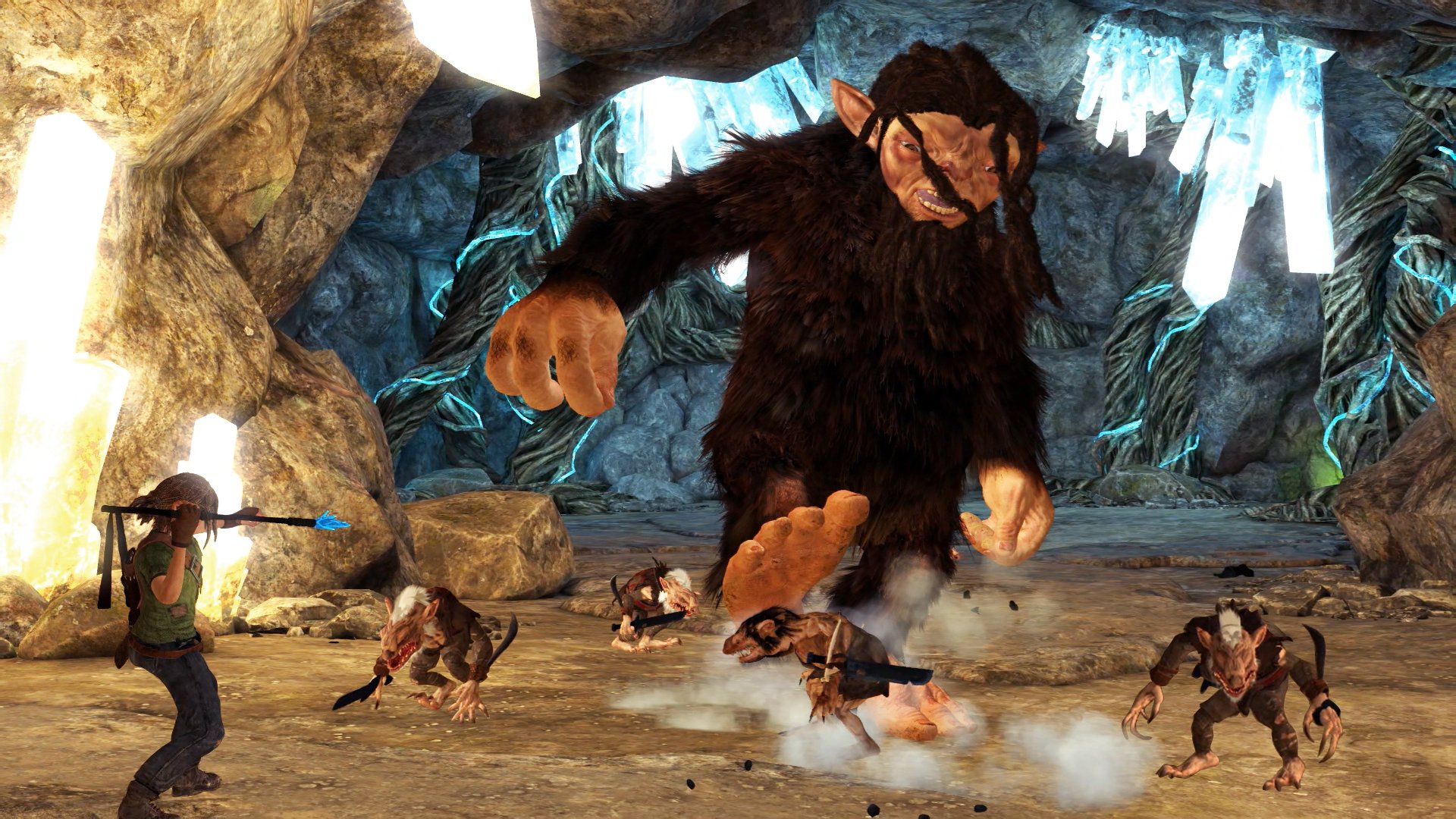 video game Troll and I fantasy giant cave Image