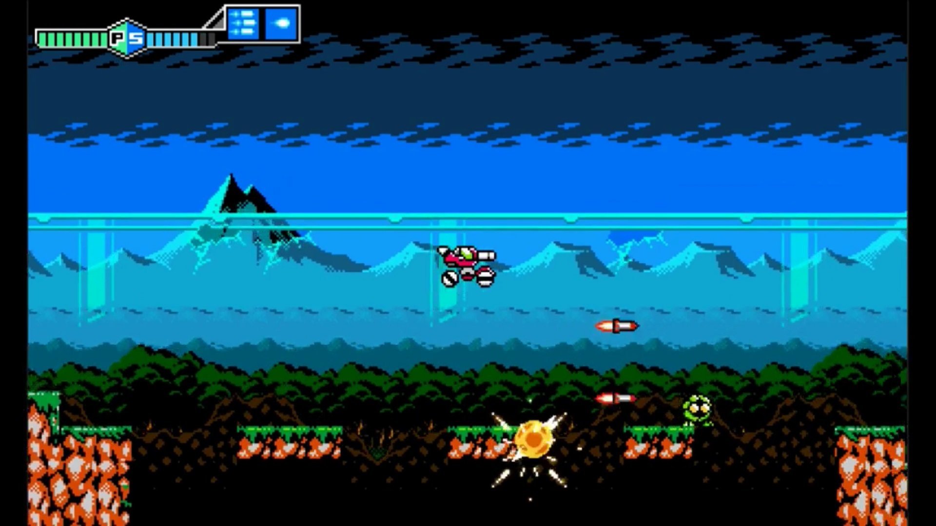 video game Blaster Master Zero Platformer retro pixel art Image
