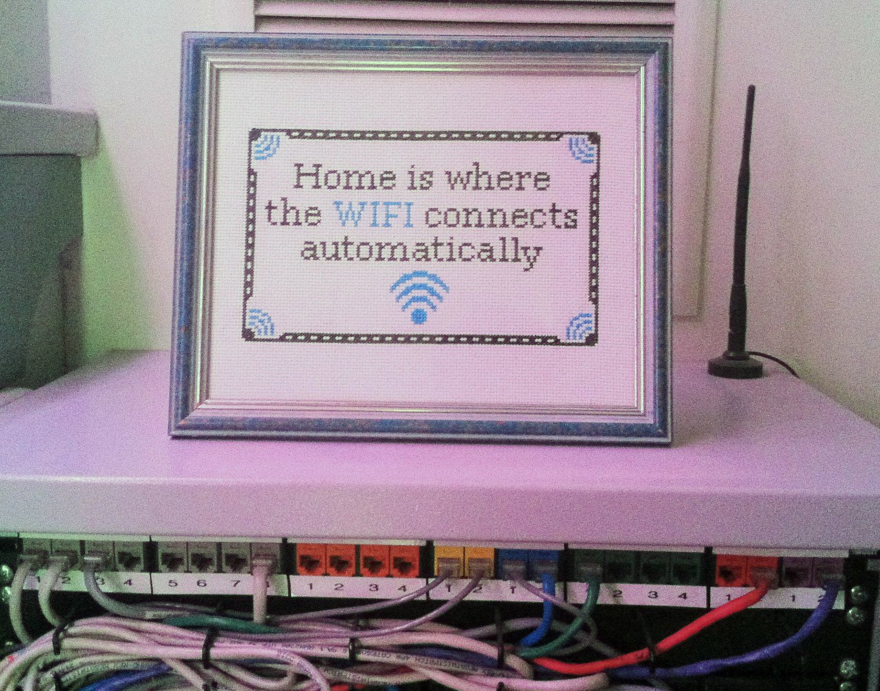  Home is where the wifi is!