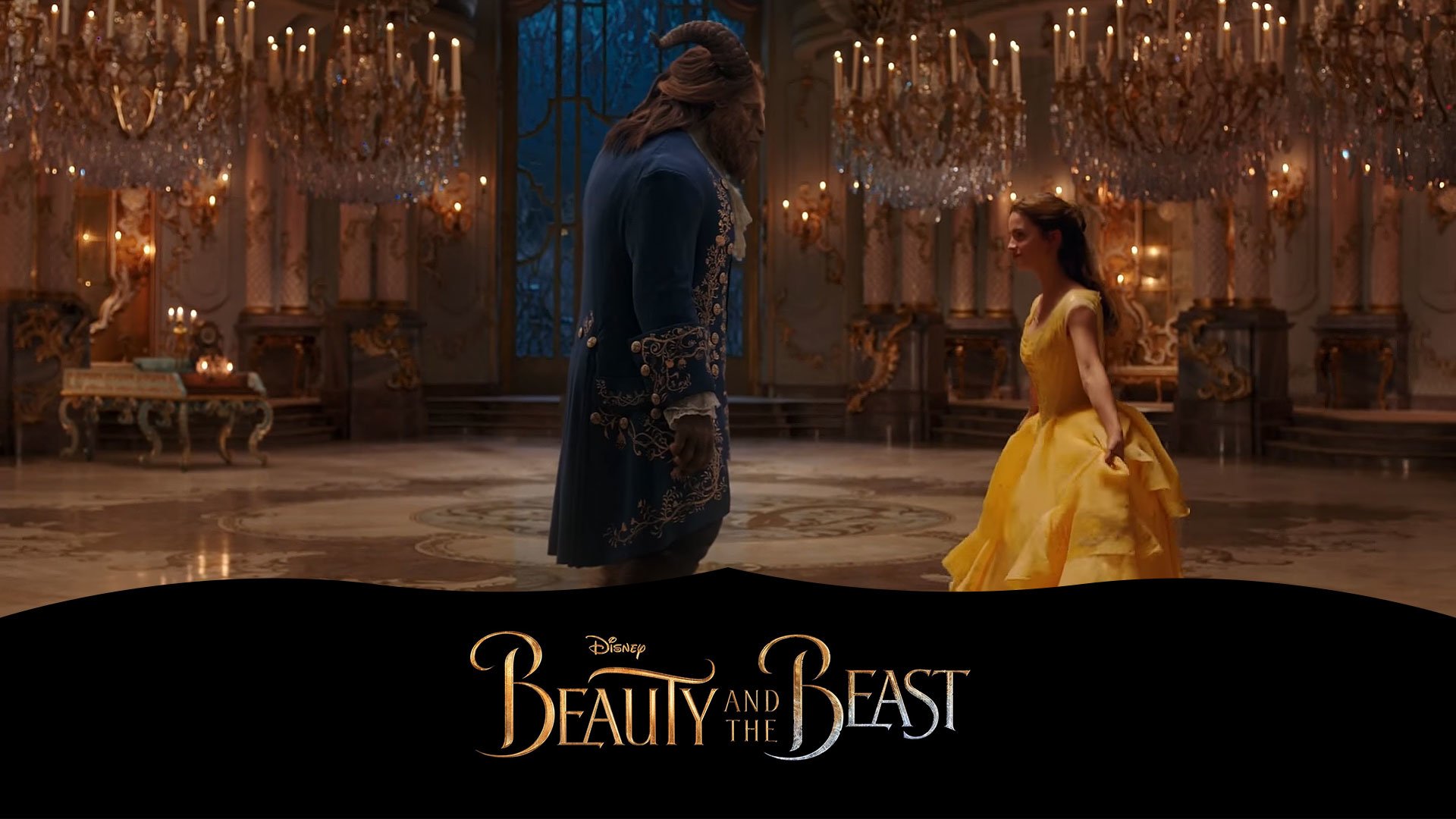 ballroom Emma Watson beast movie Beauty And The Beast (2017) Image