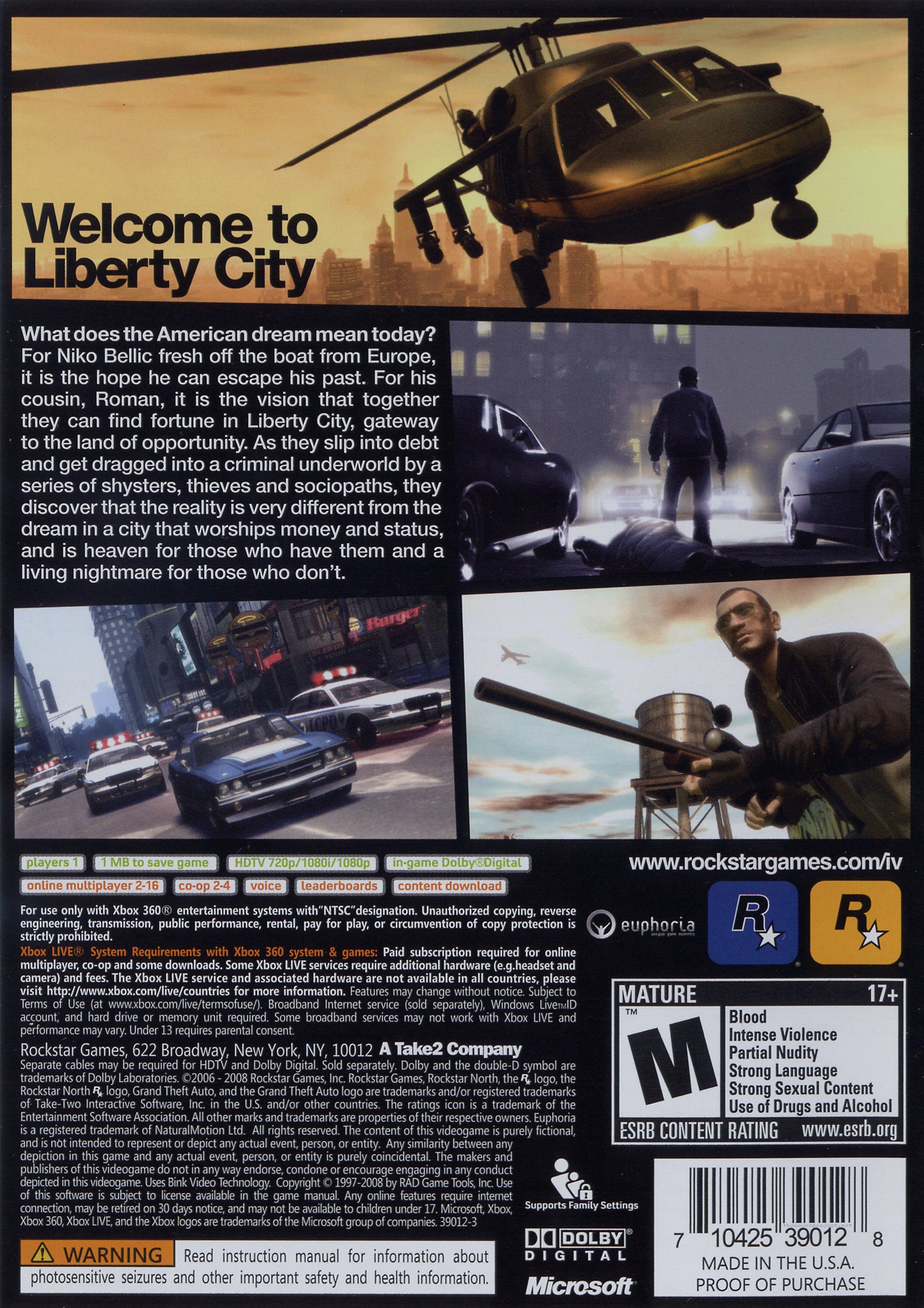 video game Grand Theft Auto IV Image