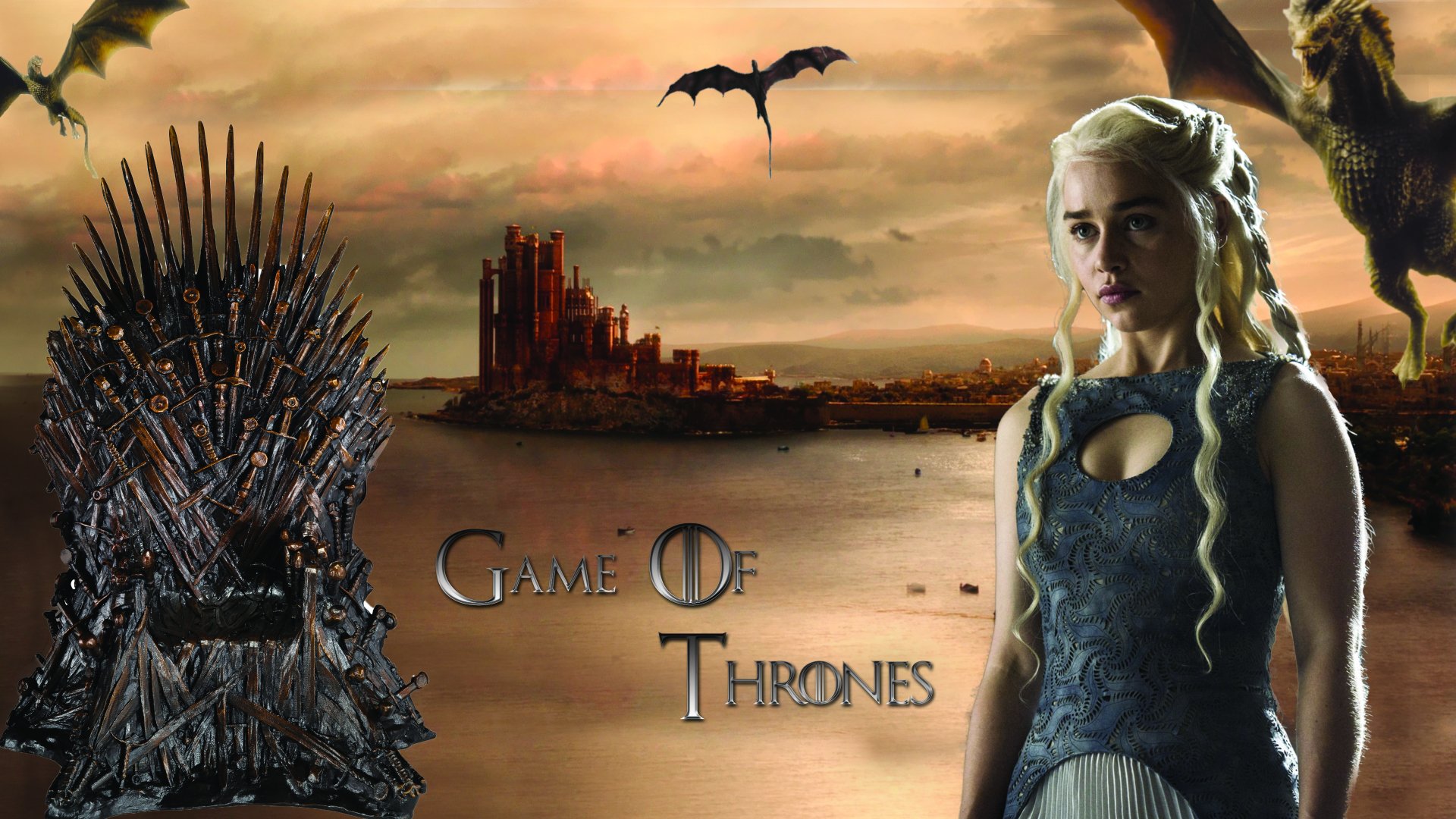 Download Emilia Clarke TV Show Game Of Thrones Image by kiran_9614