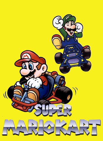 video game Super Mario Kart Image