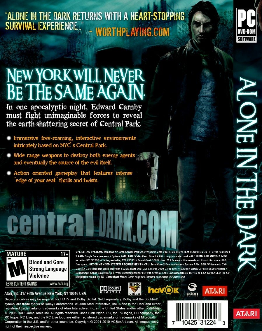video game Alone in the Dark Image
