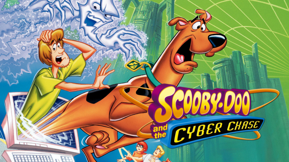 scooby doo cyber chase coloring pages