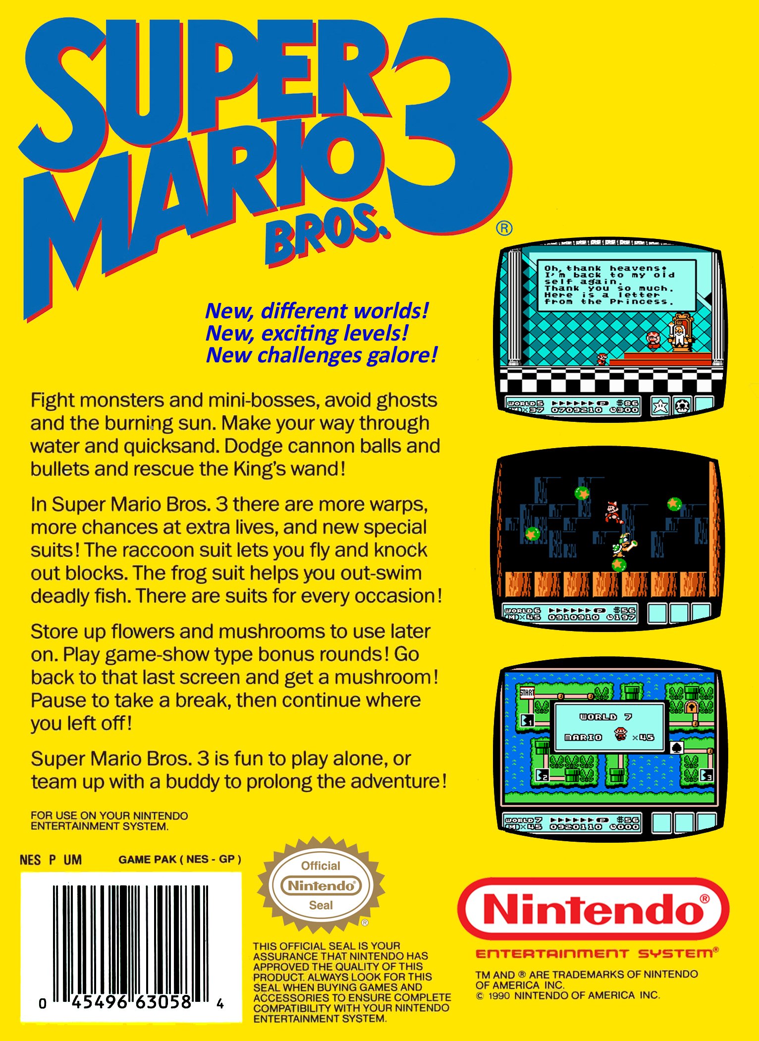 video game Super Mario Bros. 3 Image