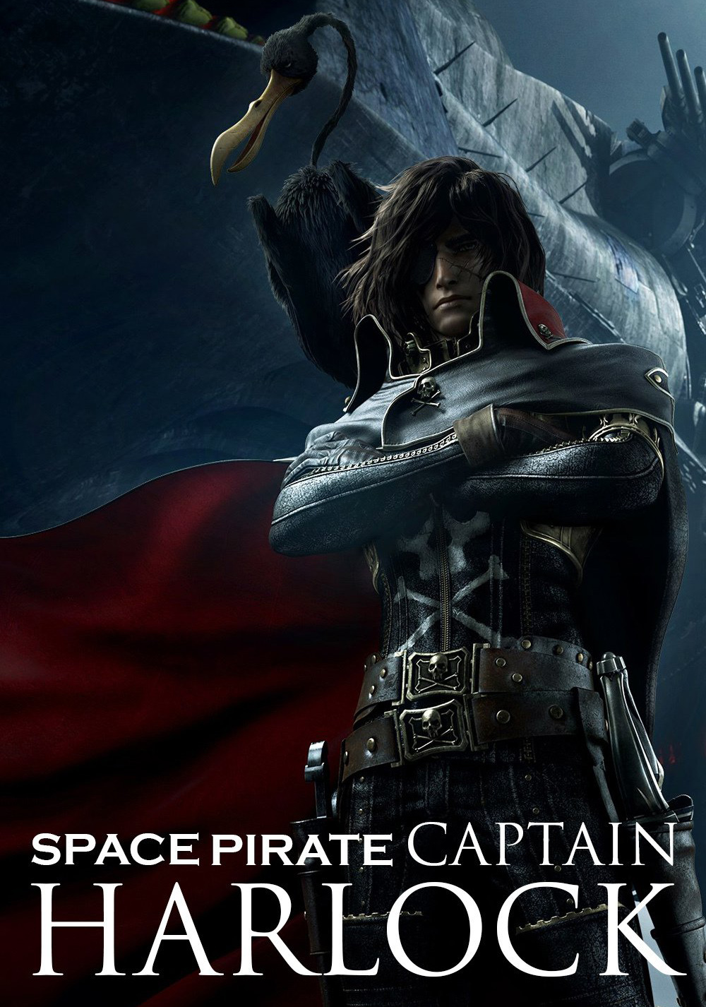 space pirate captain harlock netflix