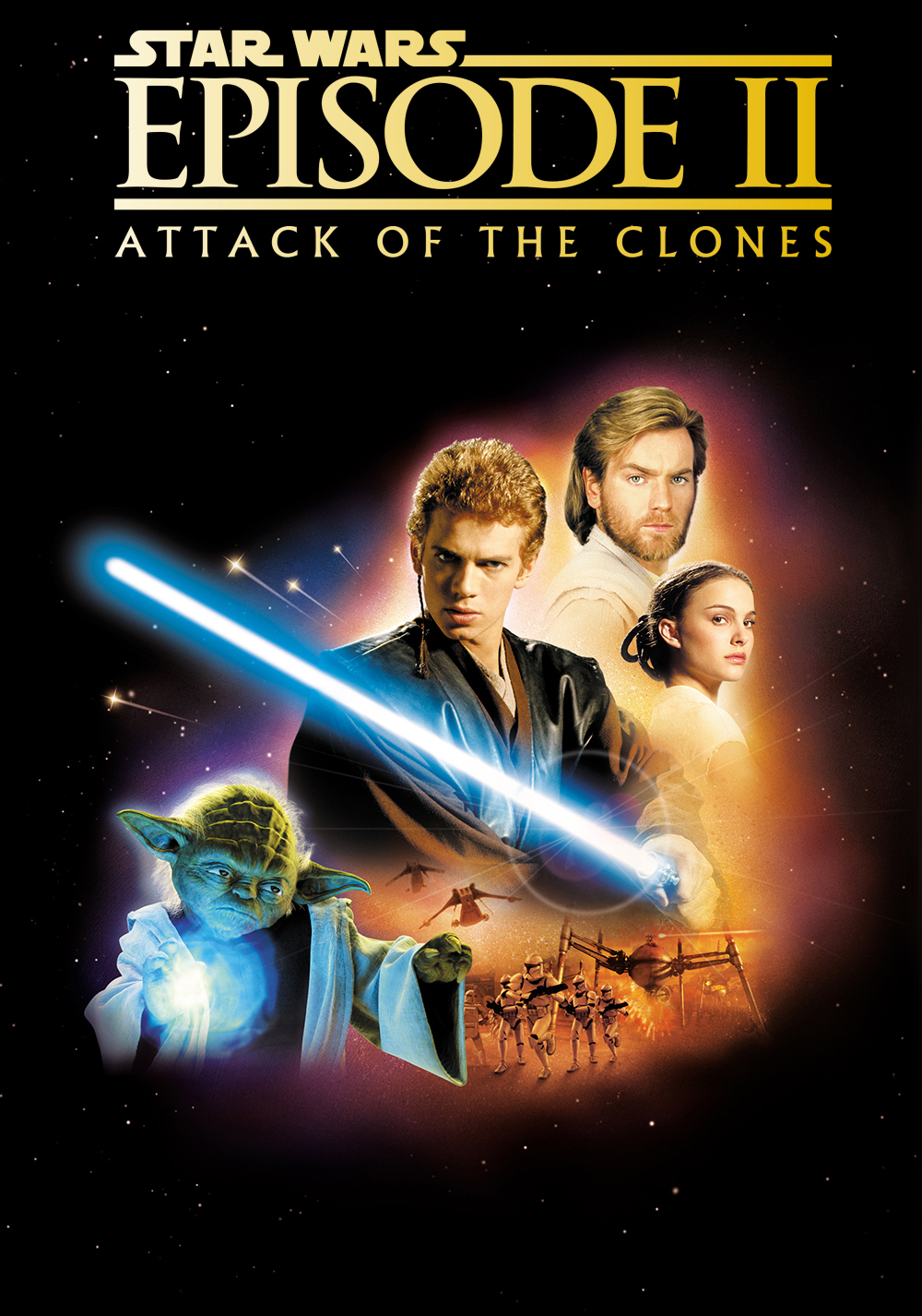 free star wars movie atak of the cloens