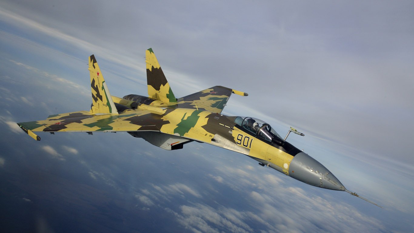military Sukhoi Su-35 Image