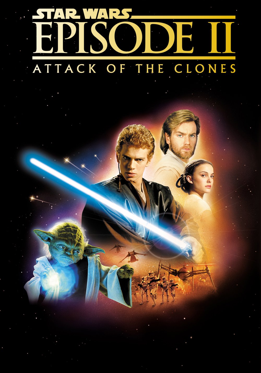 Star Wars Episode II: Attack Of The Clones Movie Poster - ID: 124911