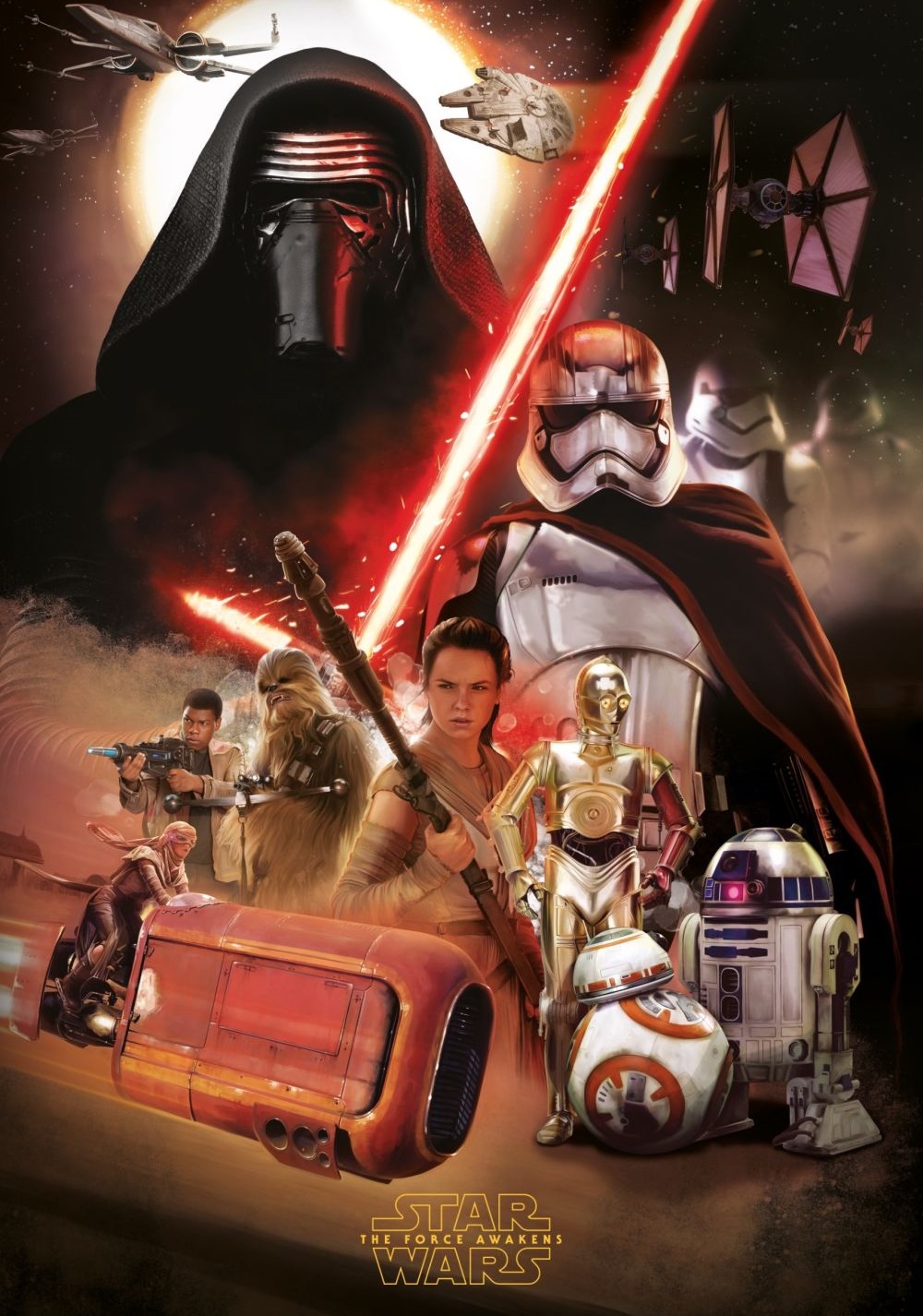 star wars episode vii the force awakens full movie