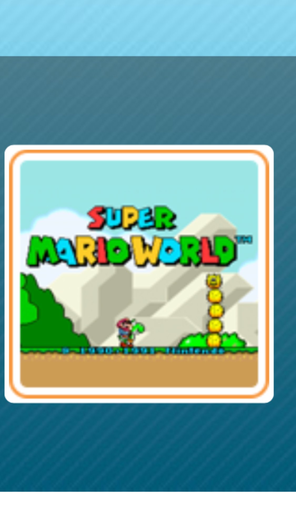 video game Super Mario World Image