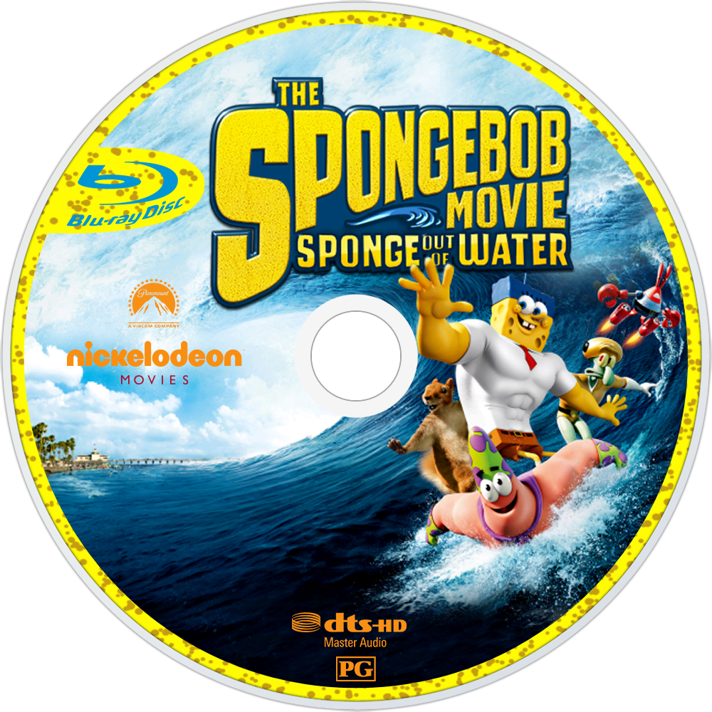 the spongebob movie sponge out of water dvd