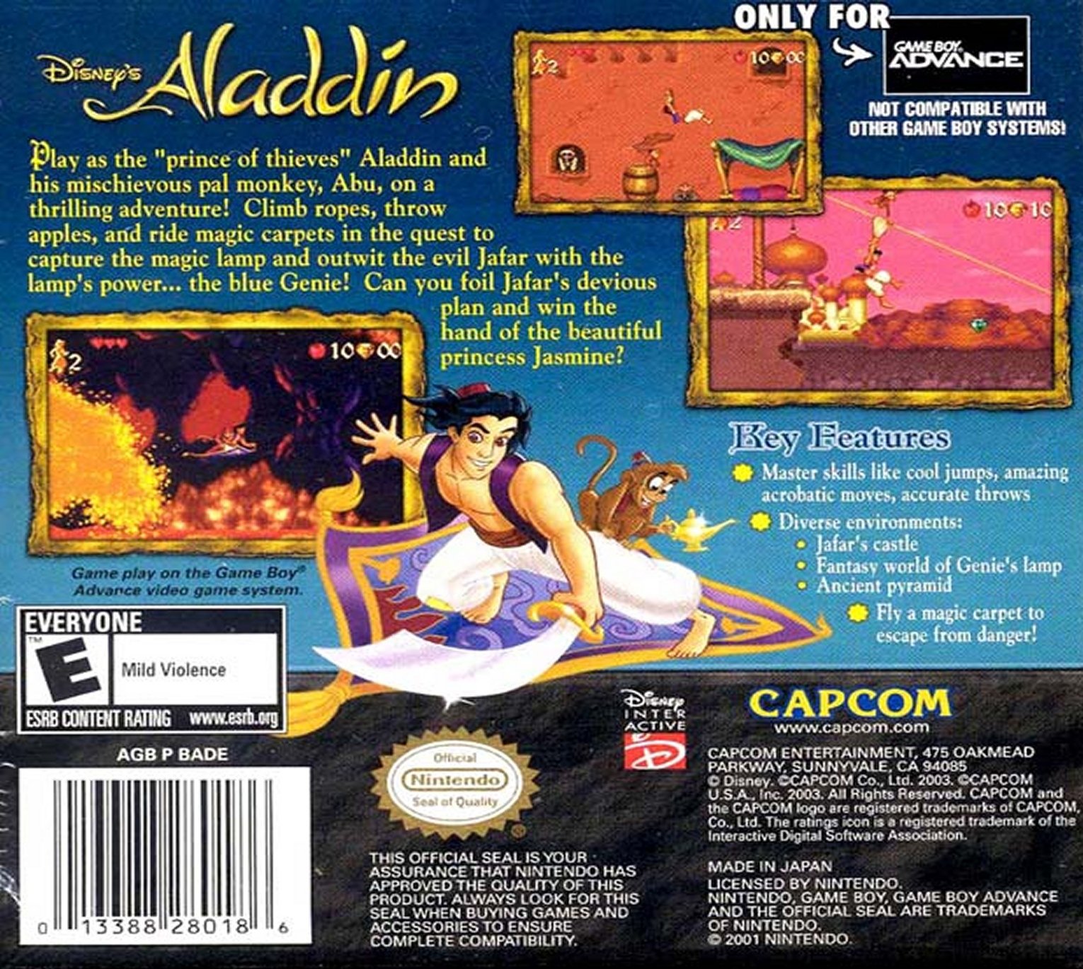 video game Disney's Aladdin Image