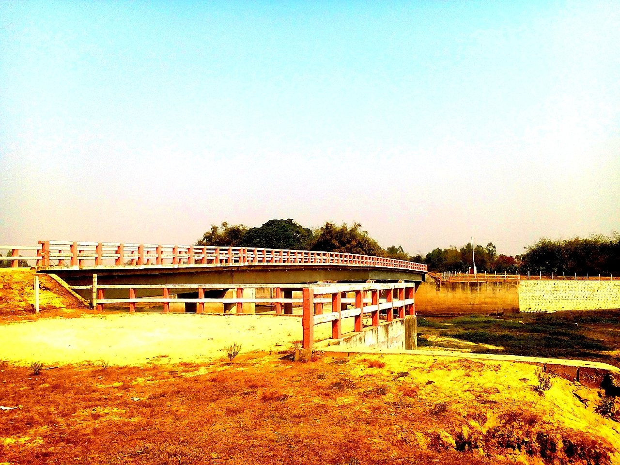 man made bridge Image