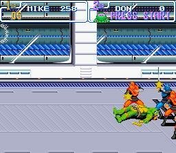 video game Teenage Mutant Ninja Turtles IV: Turtles in Time Image
