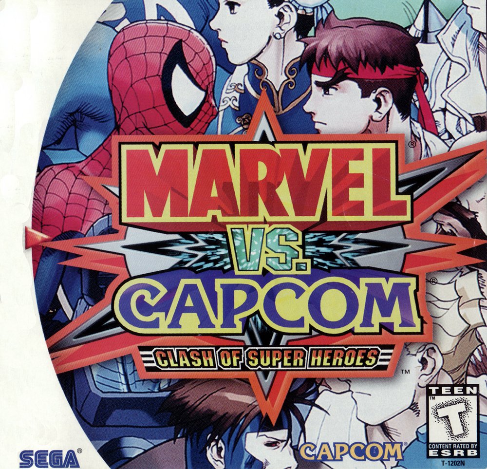 Marvel Vs Capcom Clash Of Super Heroes Video Game Box Art Id Image Abyss