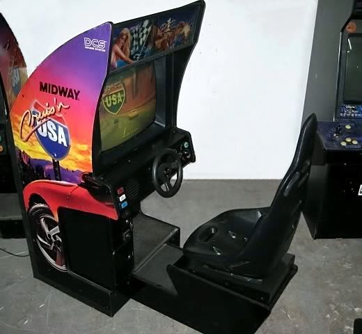 Cruis'n USA Arcade Cabinet