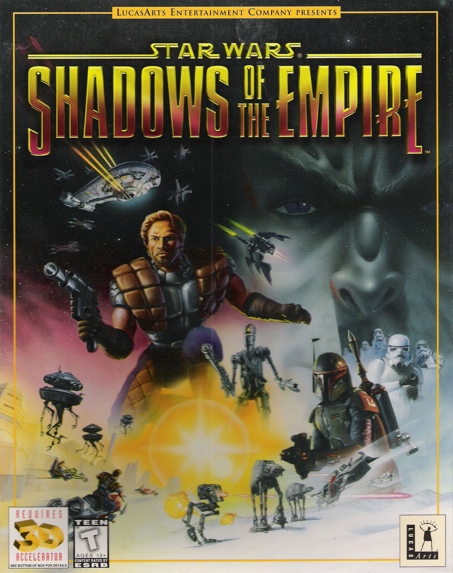 star wars shadows of the empire trading cards