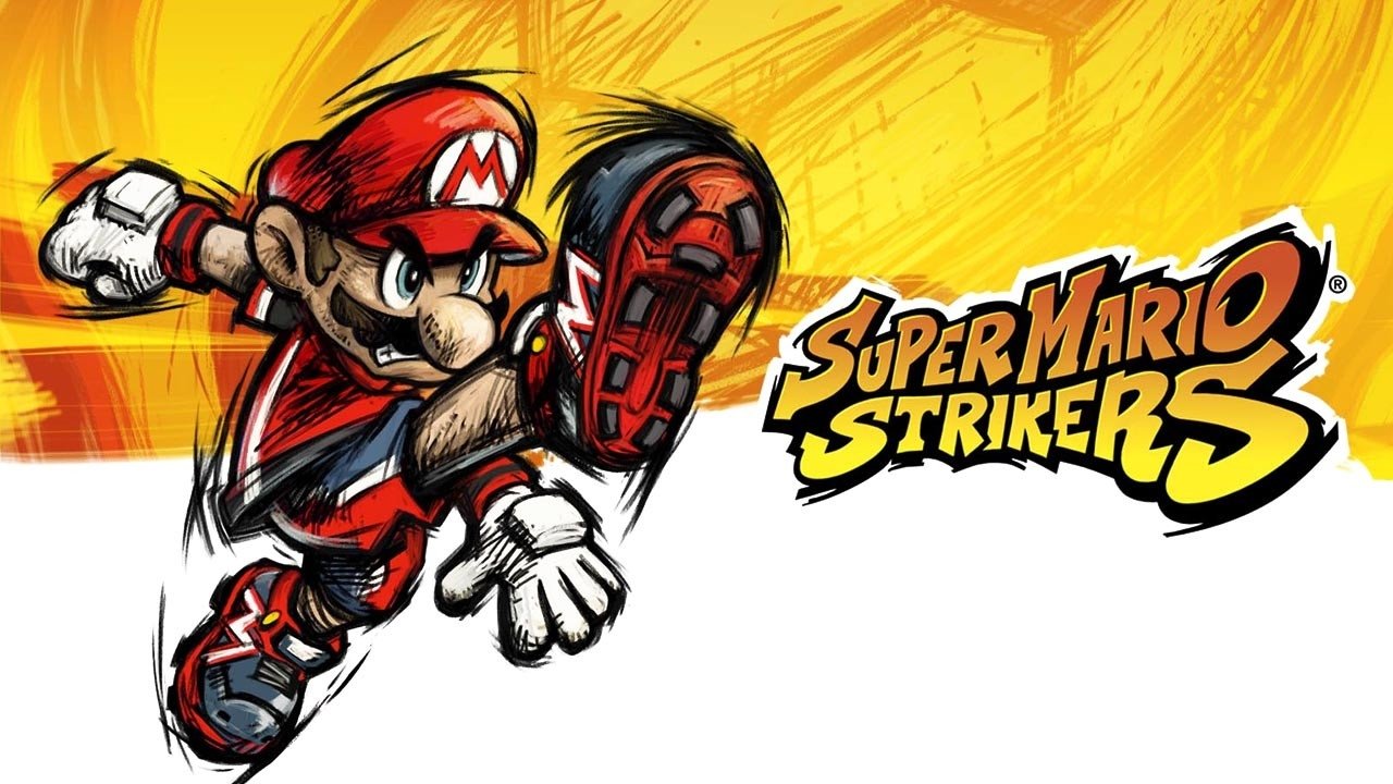 video game super mario strikers Image