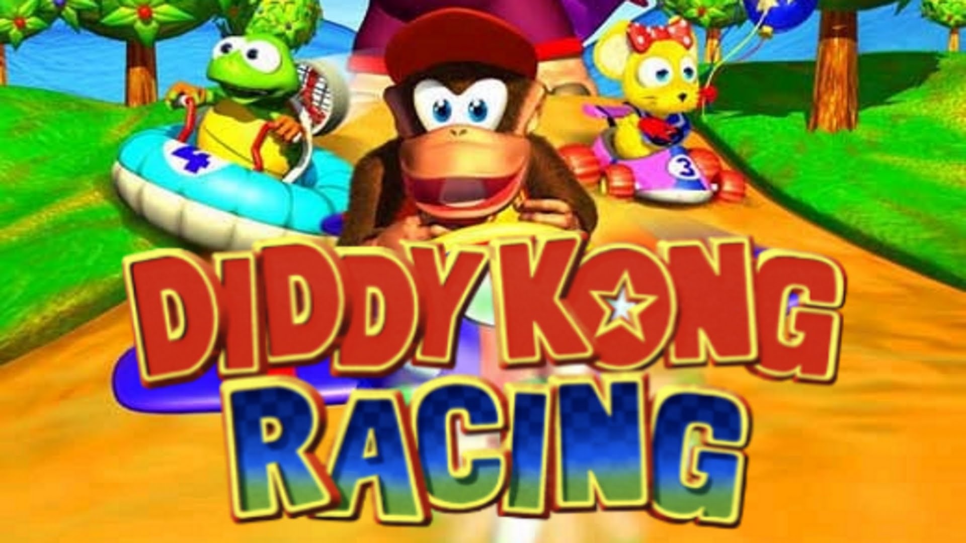 Download Video Game Diddy Kong Racing Image