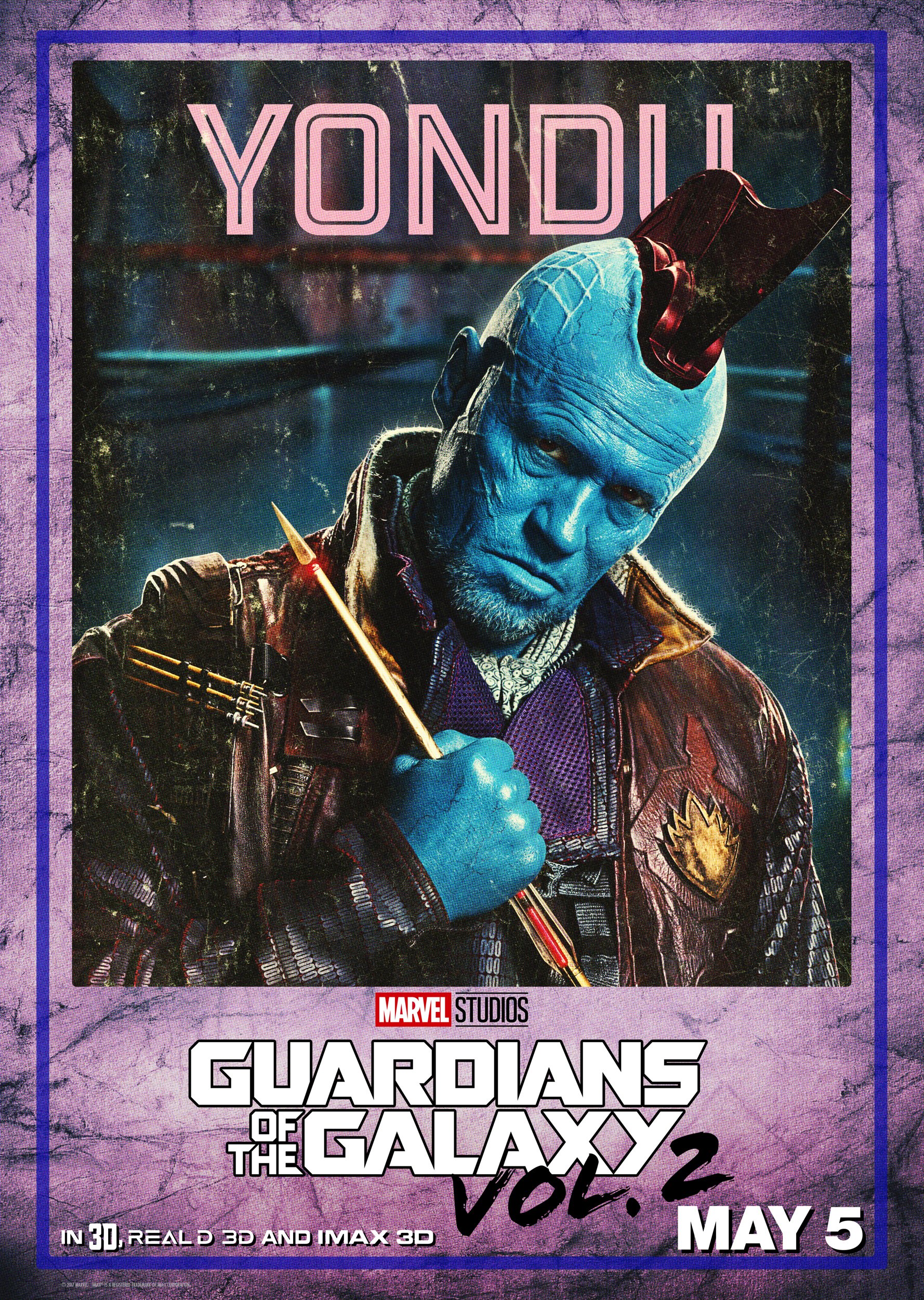 poster Michael Rooker Yondu Udonta movie Guardians of the Galaxy Vol. 2 Image